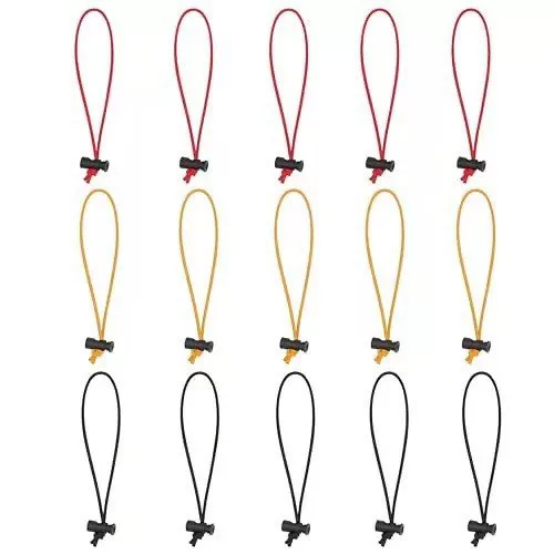 Outdoor canopy elastic rope binding strap, multifunctional elastic cable tie, adjustable cable strap, toggle tie, wholesale