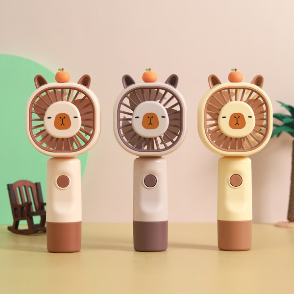 Handheld small lightweight air fan for students for traveling