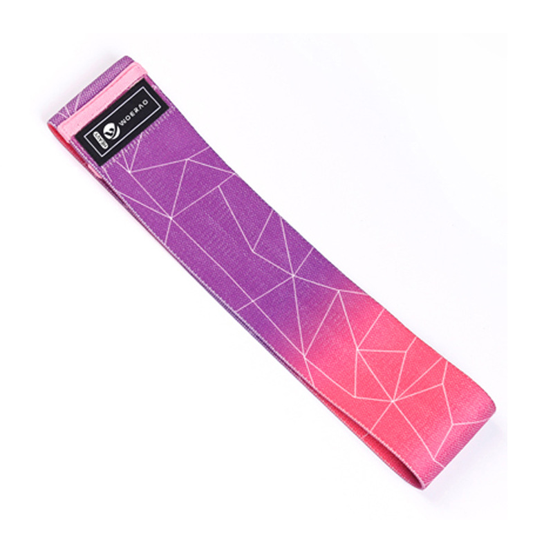 Banda de tensión de yoga antideslizante transfronteriza Levantamiento de cadera estiramiento anillo de cadera banda elástica fitness estiramiento ejercicio banda de resistencia en cuclillas