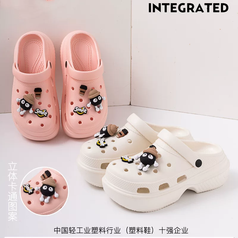 Summer cartoon beach slippers, soft sole