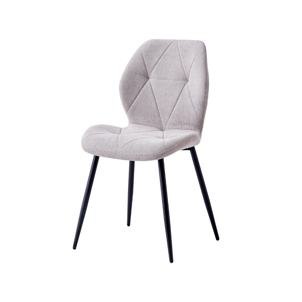 Sillas de comedor domésticas nórdicas lujosas sillas de respaldo de hierro forjado modernas y simples sillas de mesa de mesa de comedor taburetes