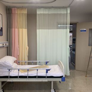 批发医用帘医院专用窗帘隔断帘房间卧室美容院隔帘养生馆拉帘不透-阿里巴巴