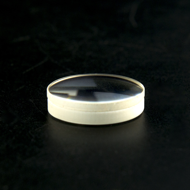 胶合透镜双凸透镜VR镜片望远镜光学玻璃舞台灯小聚光透镜镜片HMY