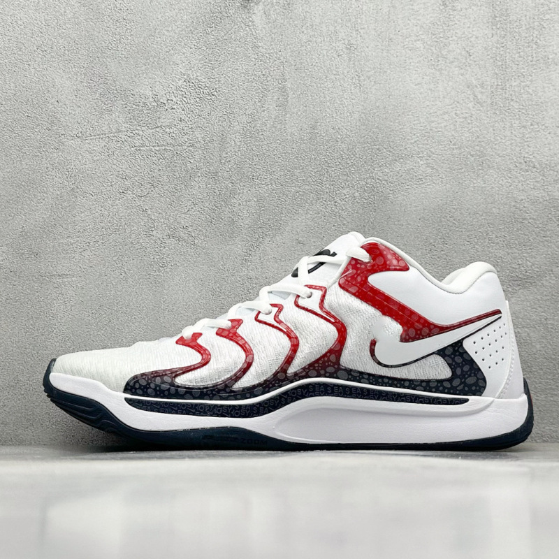 Pure Source Cross-Border Shoes Kd17 Durant Men's Basketball Shoes with Air Cushion, Practical, Wear-Resistant, Non-Slip, Breathable, Shock-Absorbing, Unique Design Sneakers