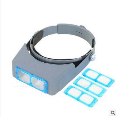 MG81007B头戴工业维修操作放大镜光学镜片 维修放大镜