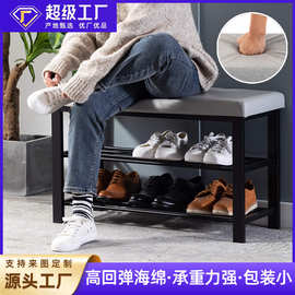 跨境热销榜换鞋凳家用门口入户换鞋小凳子穿鞋凳鞋柜收纳鞋架定制