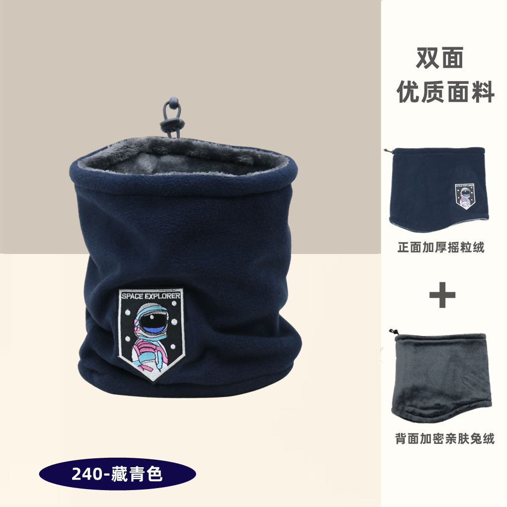 Piman Duo-cubierta para el cuello a prueba de viento para ciclismo, máscara con capucha cálida de lana polar para deportes al aire libre, invierno, otoño e invierno