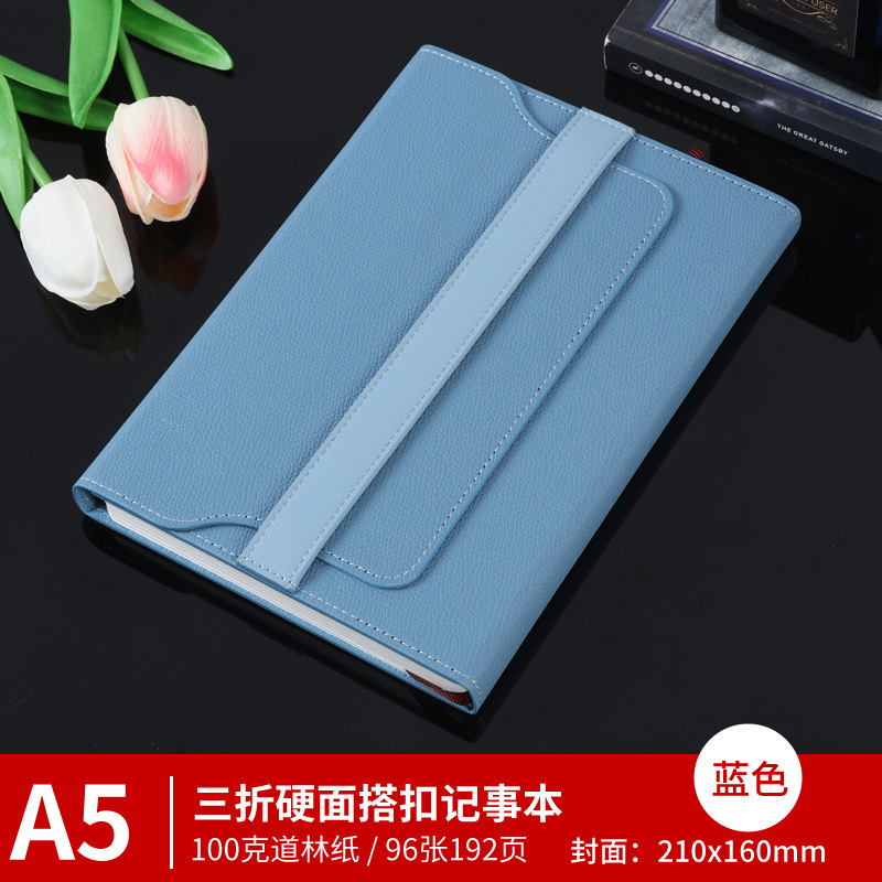 A5硬面厂家直销笔记记事本商务加厚学习记录搭扣皮绳结实耐用手帐|undefined