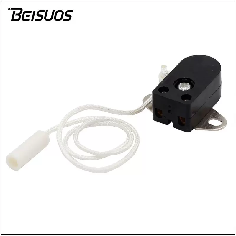 台灯壁灯拉线开关吊灯拉绳开关照明灯饰拉制开关带铁皮固定2A250V