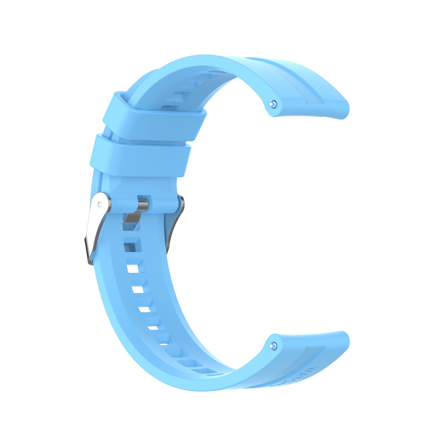 Suitable for Huawei Watch gt2 silicone strap, sporty couple style flat-head strap, universal gt3 watch strap undefined
