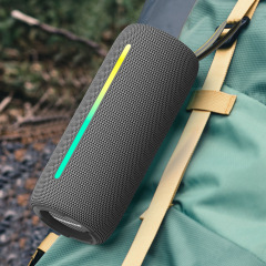 HOPESTAR P37 outdoor portable Bluetooth speaker wireless cycling waterproof RBG light subwoofer dual speakers