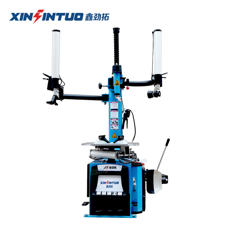 Jintuo máquina de desmontaje de neumáticos cambiador de neumáticos manual semiautomático completo cargador de neumáticos de vacío equipo de la máquina de desmontaje