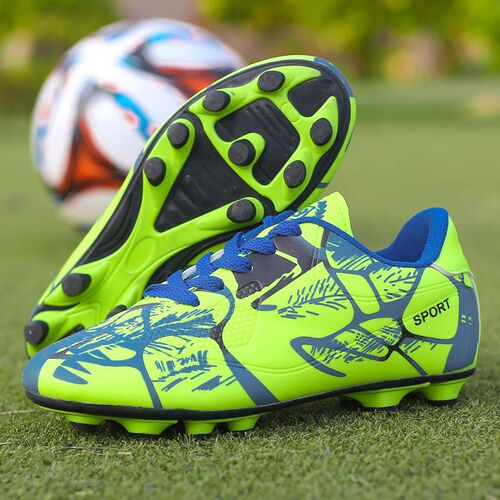 Football cleat breathable long studs men adult women middle school students youth training children low-top shoes wholesale