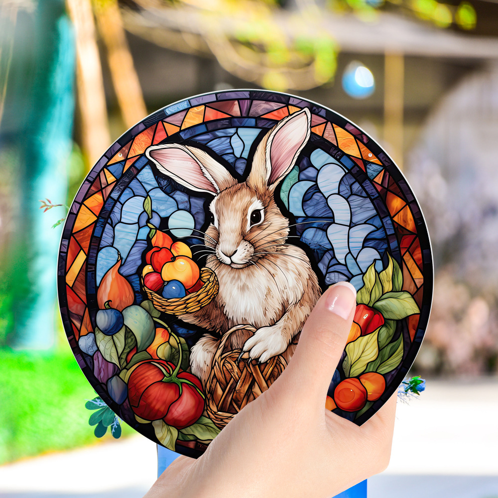 95g Weight pendant Home Textiles & Decor Type Acrylic Material Easter Festival Rabbit Pattern Casual, Elegant, Classical Style Easter Casual Elegant Classical Rabbit Arylic Party Supplies Decorations 59