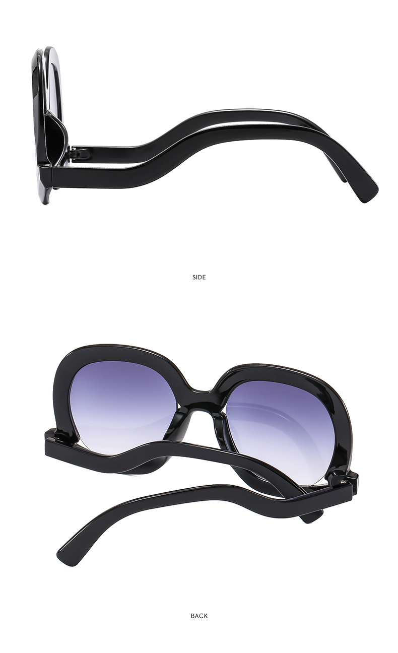 toad glasses Glasses Style Outdoor, Travel Occasion Modern Style Solid Color Ac UV400 Protection Toad Glasses Full Frame Women's Sunglasses