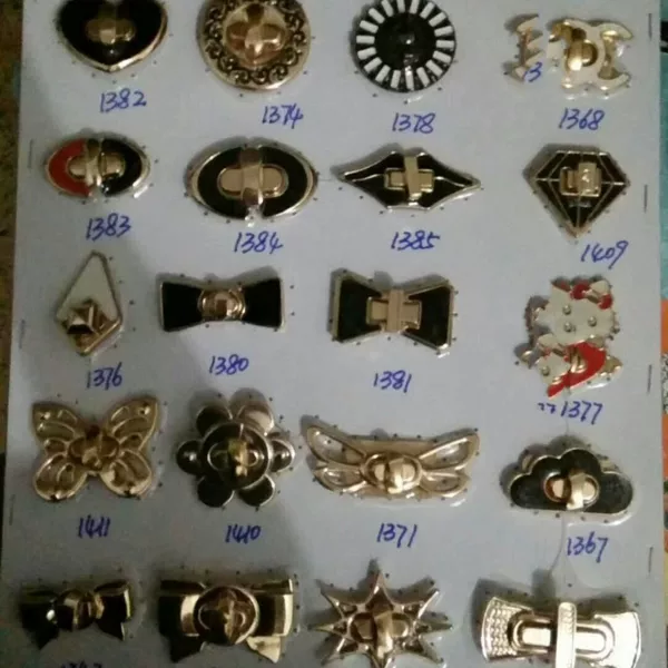 Mini bag clasp, cartoon cat bow twist clasp, children's bag hardware clasp/twist clasp/turn clasp chenganh