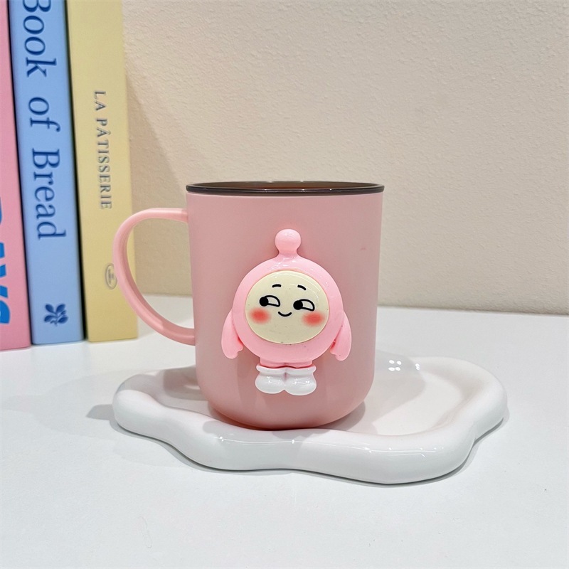卡皮巴拉漱口杯儿童宝宝牙杯洗漱杯家庭洗手台置物架感ins风|undefined