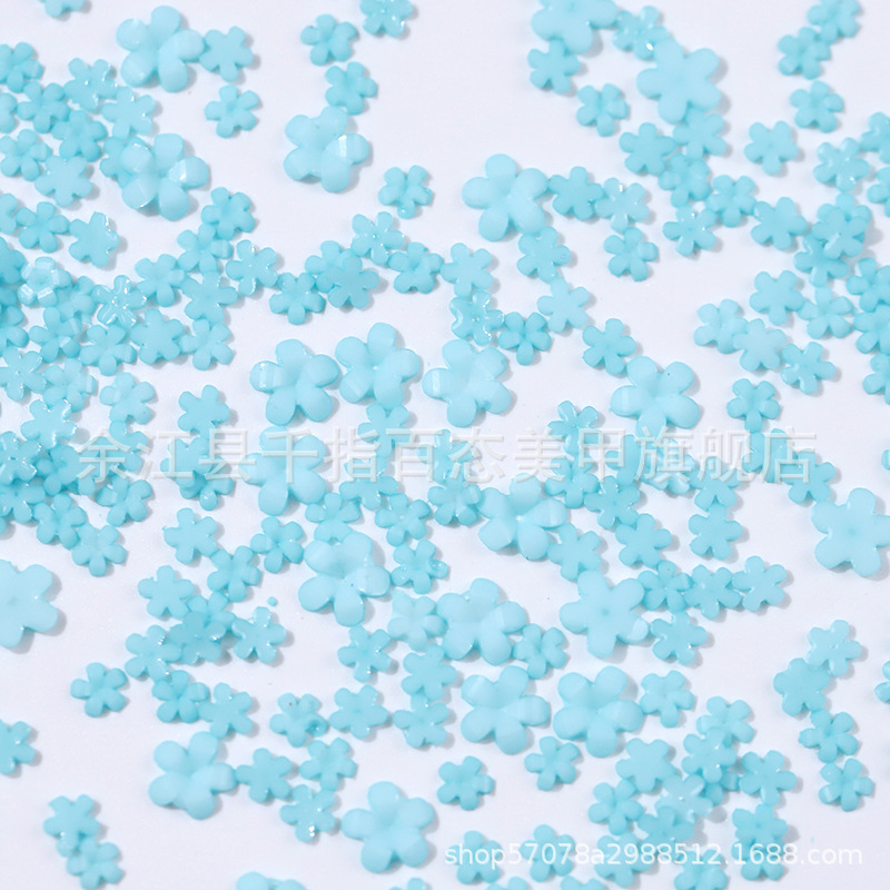 크기 혼합 호수 블루 1