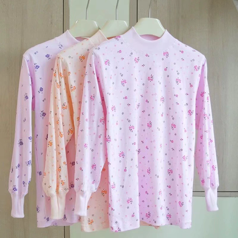 Среднего и пожилого возраста мама осенняя одежда женская хлопчатобумажная рубашка