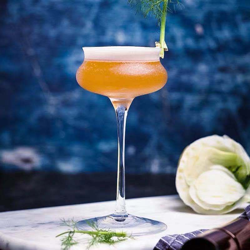 cristal japonés taza de cóctel alta taza de champagne martini seco margarita martini taza