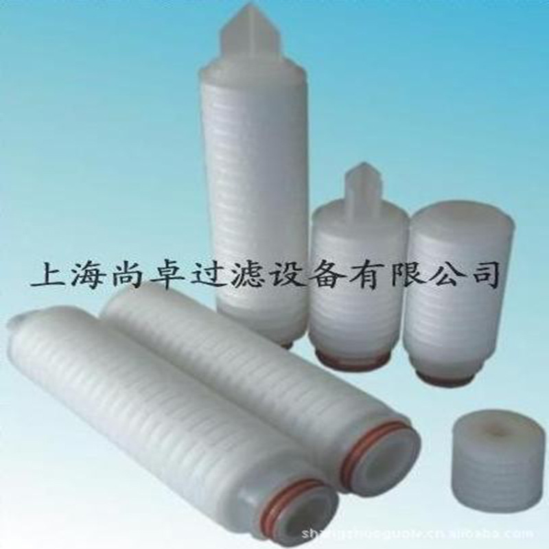 PTFE聚四氟膜折叠滤芯PTFE折叠滤芯
