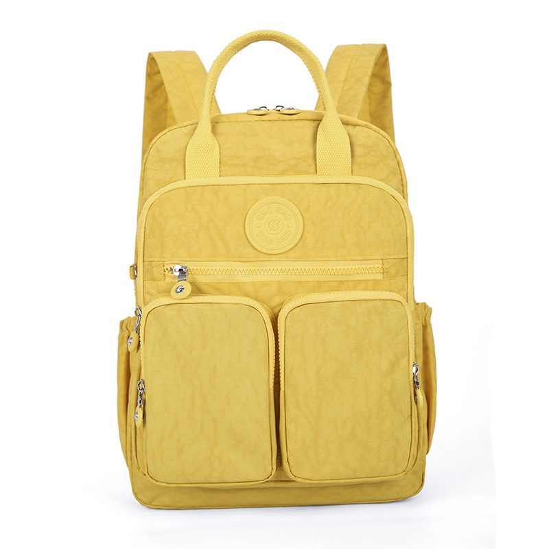 2025 primavera nueva bolsa de mamá mochila de moda mochila de nylon mochila de viaje de gran capacidad mochila multifuncional