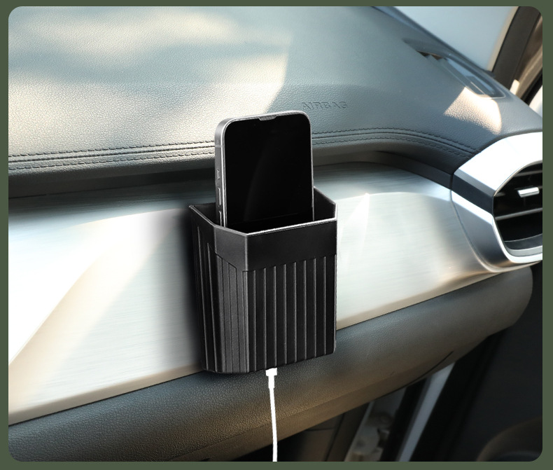 Car storage paste type central control storage box multi-purpose car air outlet mobile phone storage box car supplies