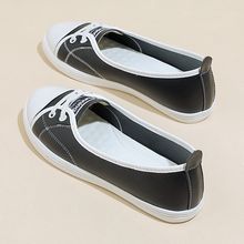 真皮女鞋2025夏季新款浅口软底小白鞋女百搭夏季透气真皮休闲板鞋