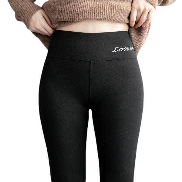 Velvet keep warm trousers