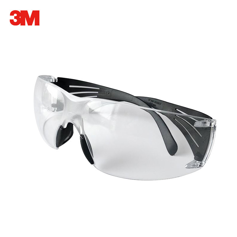3M SF301AS gafas de estilo chino transparente anti-raguño gafas protectoras anti-polvo anti-nebble