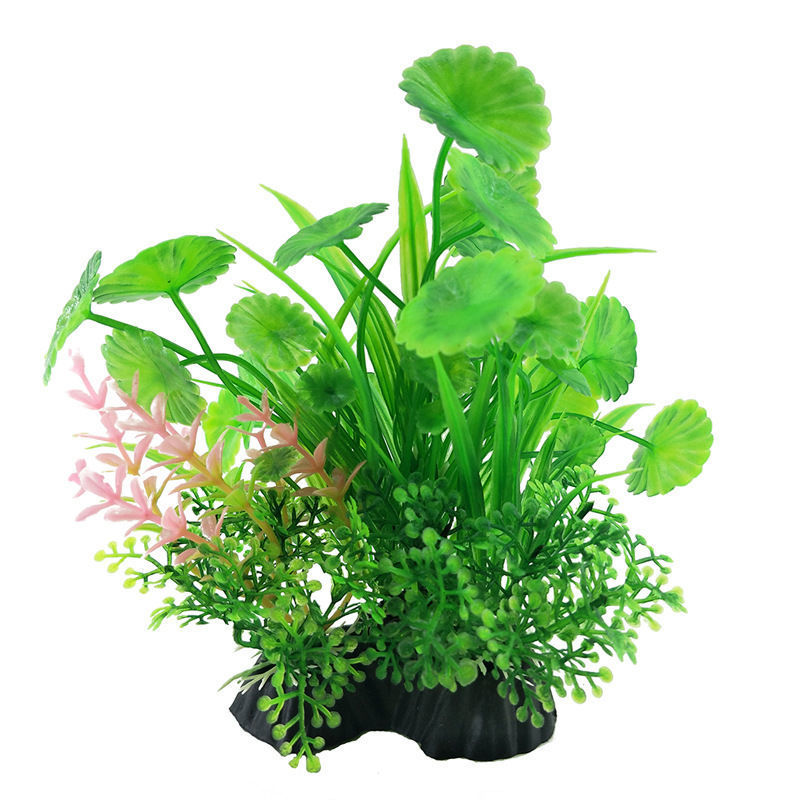 Micro Landscape decorate Decoration Aquatic herb fish tank Landscaping Plastic plants Aquarium simulation Aquatic herb