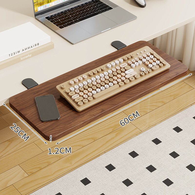 Extensión Plegable de Escritorio para Computadora con Soporte de Brazo para Oficina image 18
