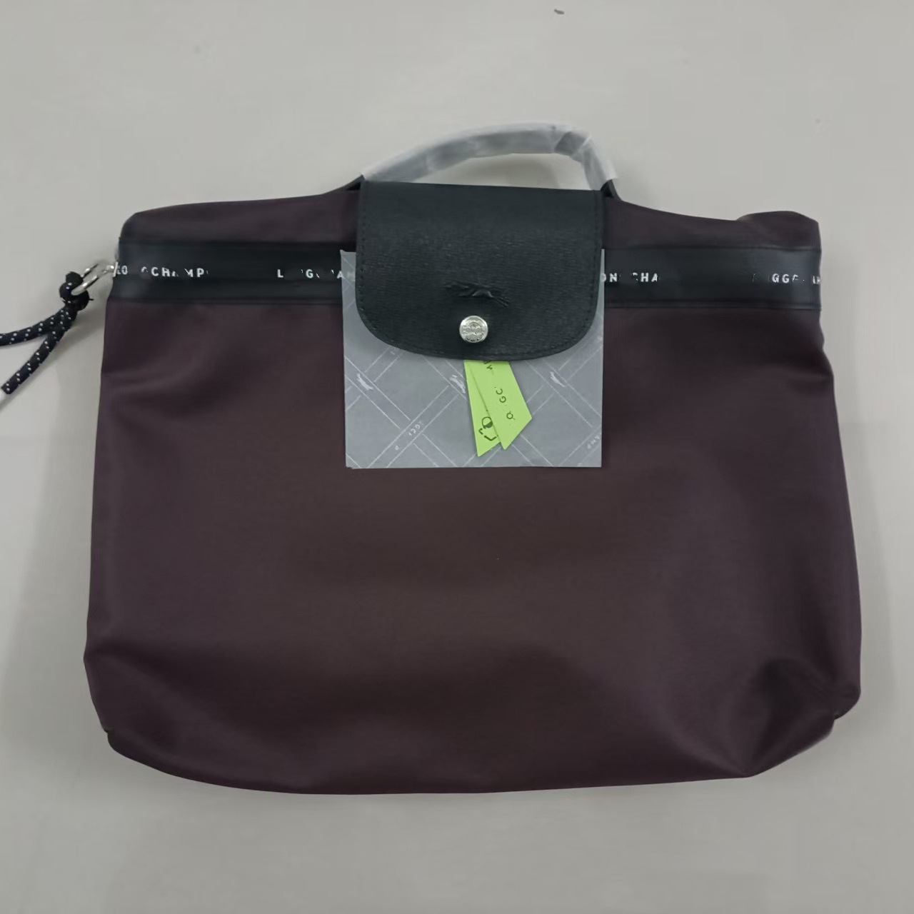 Longchamp Le Pliage Energy Briefcase Brown