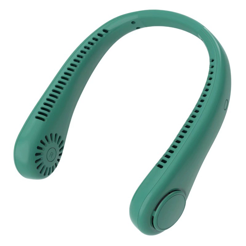 Встряхнуть звук взрыва открытый вентилятор шеи ленивый USB зарядка портативный немой ветер Bladeless вентилятор оптом