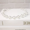 18#Nine Pearl Silver Silver