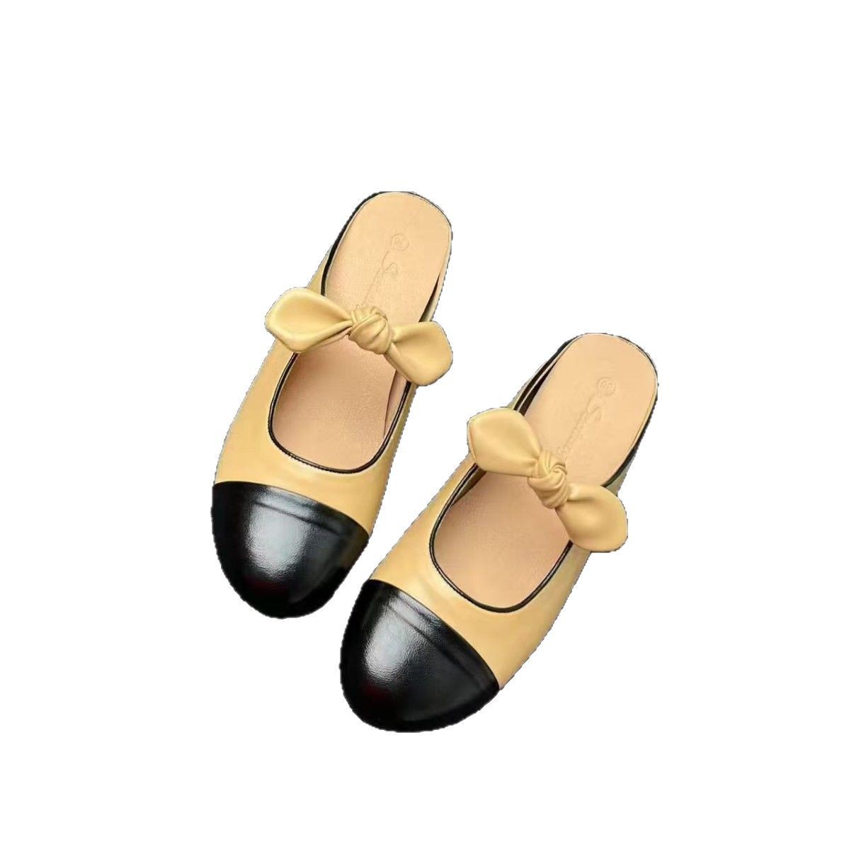 Bailarinas Mary Jane Con Cuña Oculta Y Lazo Para Mujer De Cuero_voghion.com