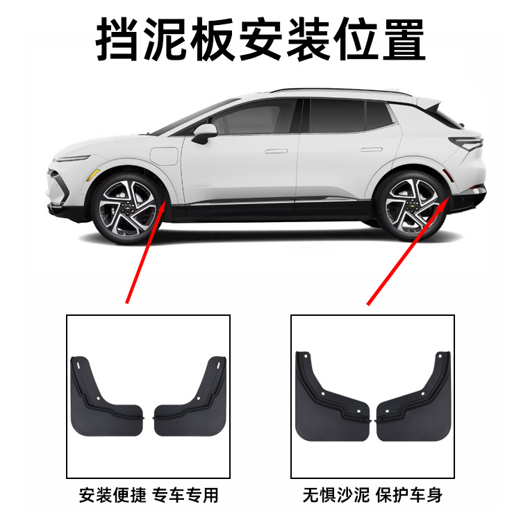 Suitable for 2024-26 Chevrolet Equinox EV version fender decoration
