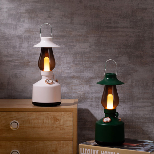 Outdoor Camping Kerosene Lamp Speaker USB Bluetooth Music Atmosphere Lamp Desk Night Lamp Bluetooth Speaker