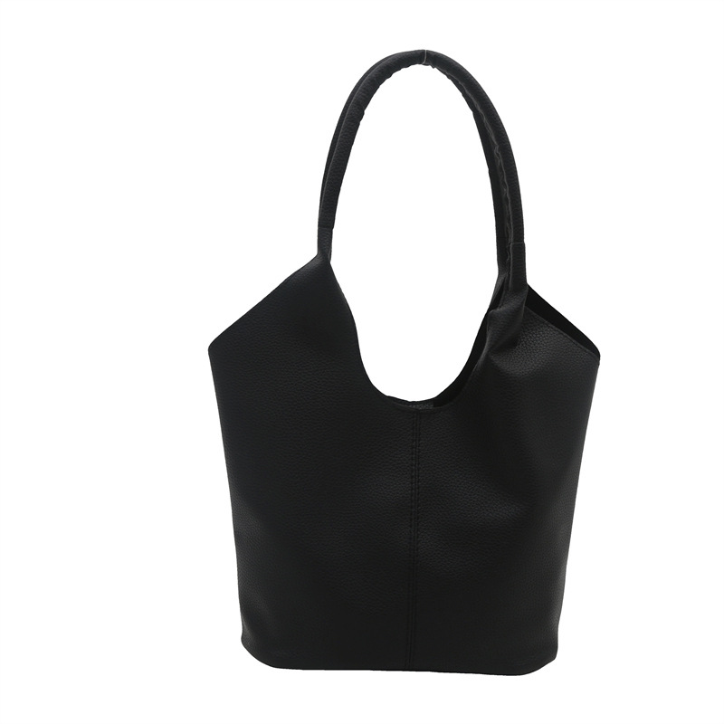 Bolsa de cesta de verduras portátil para mujeres 2024 nueva moda coreana nicho bolso de transporte de gran capacidad bolso de brazo