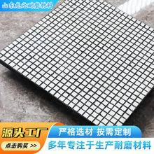 氧化铝陶瓷复合衬板电钢厂管道用耐磨损高温三合一复合陶瓷衬板