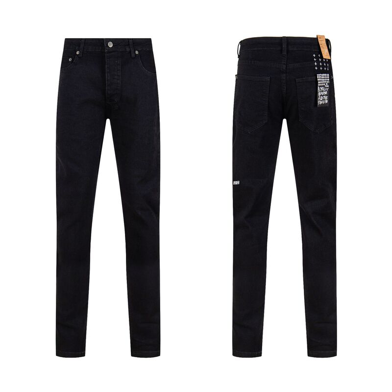 Cross-Border American Fashion Ksubi High Street Leather Label Washed American Street Hip-Hop Comfortable Versatile Jeans Cross-Border American Fashion Ksubi High Street Leather Label Washed American Street Hip-Hop Comfortable Versatile Jeans