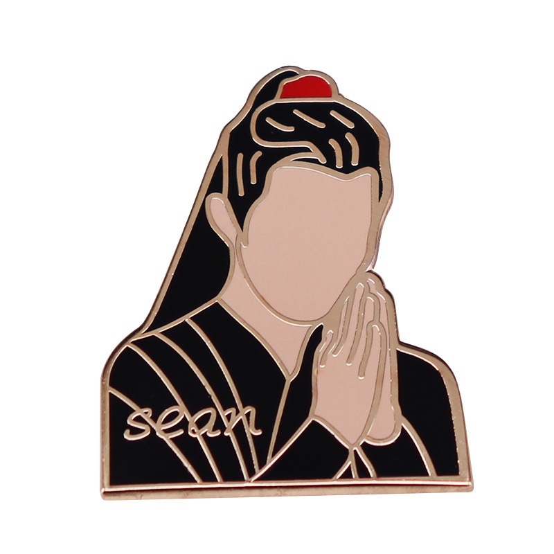Ancient Costume Drama Series Chen Qingling Inspired Brooch Wei Wuxian Badge Ancient Costume Drama Series Chen Qingling Inspired Brooch Wei Wuxian Badge