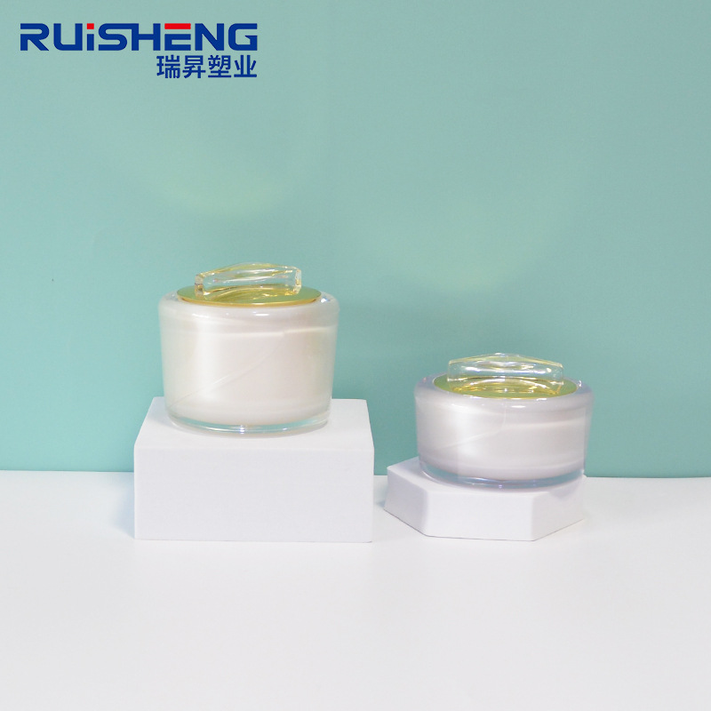 新款 30g50g亚克力真空膏霜瓶 现货面霜挤压瓶 厂家批发供应