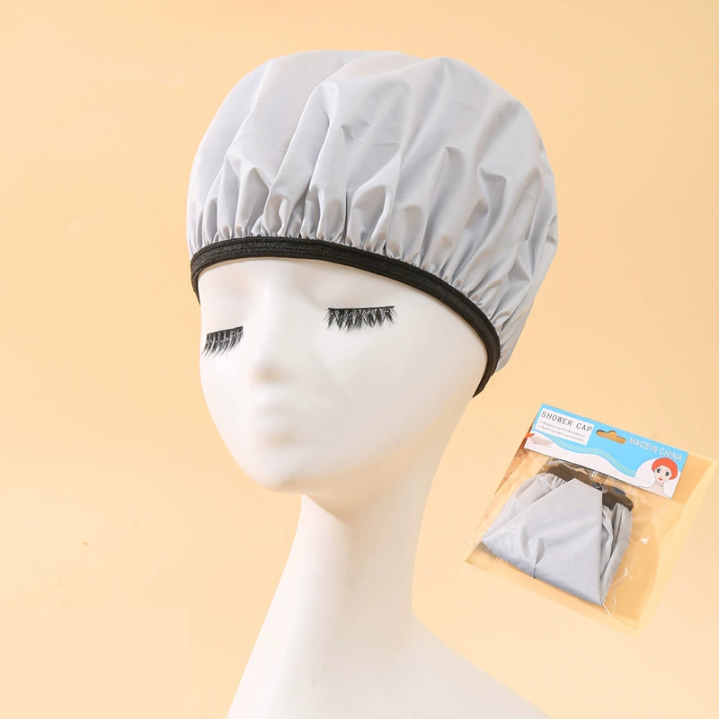 Waterproof shower cap for adults