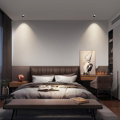 Sankesong Lighting cob spotlight hill without main light living room ceiling bedroom anti-glare downlight wholesale lamps