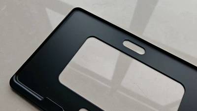 Manufacturer Wholesale Blue Brand Narrow Edge Aviation License plate holder/license plate holder