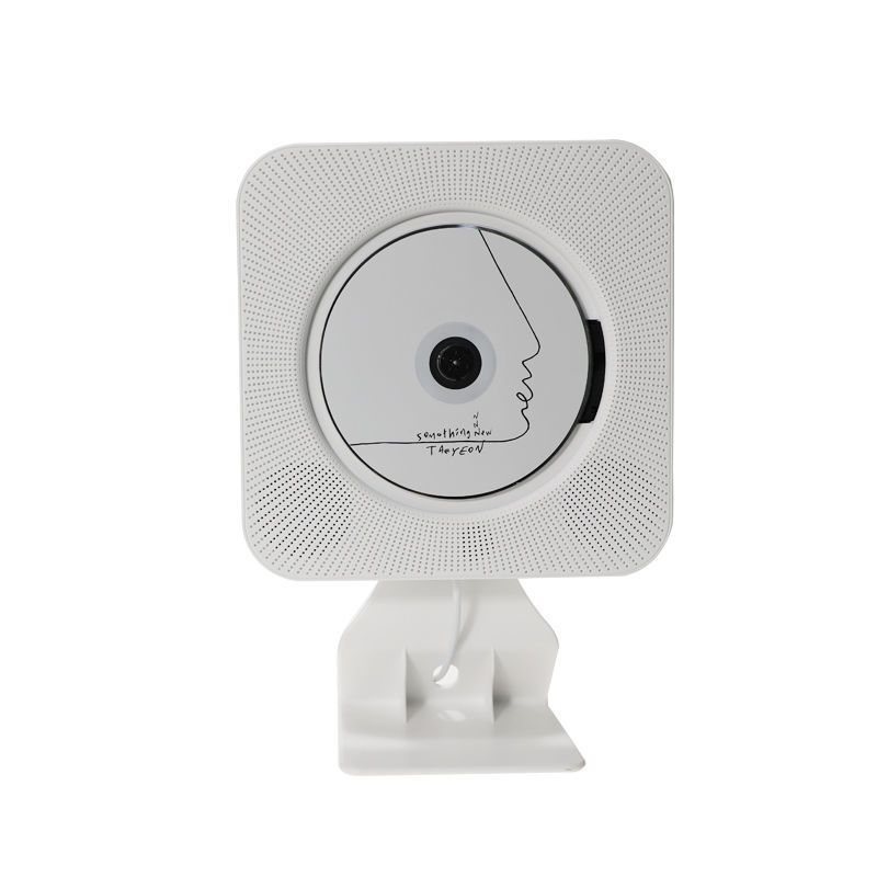 Upgraded CD player with screen in white + special bracket