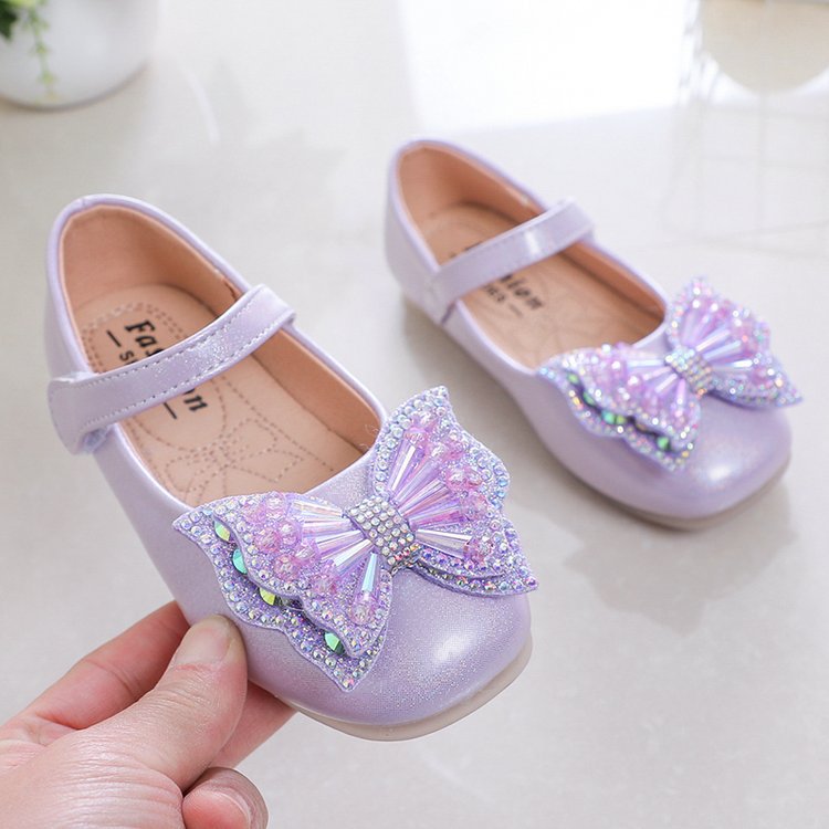 Spring new baby girl princess shoes chil...