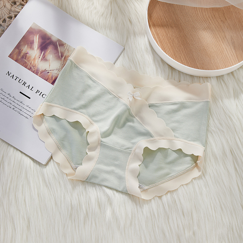 Ropa interior de maternidad para mujer, entrepierna antibacteriana de algodón modal para mujer, especial para embarazo, embarazo temprano y tardío, calzoncillos de cintura media para mujer