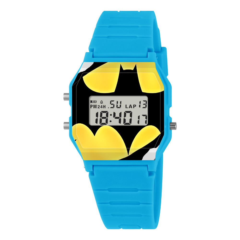 Tendencia de estudiantes de secundaria cronometrador de dibujos animados relojes electrónicos alarma deportiva al aire libre nocturna relojes electrónicos al por mayor